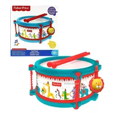 Tambor Musical Leon Fisher Price Para Bebe +18m Scarlet Kids