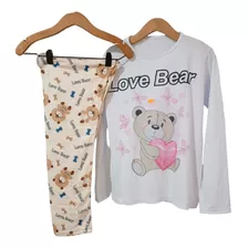 Pijama Animado De Mujer Manga Larga Bob, Stitch, Escadalosos