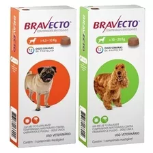 Combo Bravecto (1) 4,5-10kg + (01) 10-20kg + Advocate Gatos