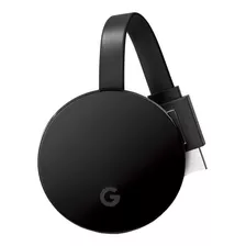 Google Chromecast Ultra 4k Preto - 3 Meses De Uso