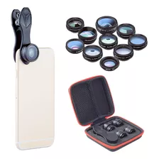 Kit De Lentes De Câmera De Telefone 10 Em 1 Apexel Com Âng