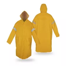 Impermeable Tipo Gabardina Dz1001r Mr Talla Eg