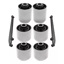 Kit 6 Buchas Braços Suspensão Traseira Chery Qq 1.0 / 1.1 