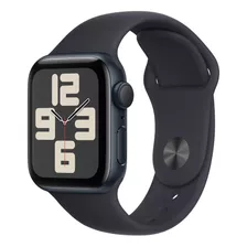 Apple Watch Se Gps (2ª Ge) Caixa Em Alumínio 40 Mm Com Pulseira Esportiva Meia-noite P/m