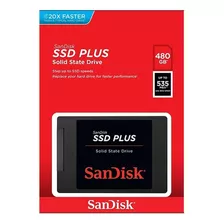 Disco Interno Ssd Plus 2.5 480gb Sandisk - Crazygames