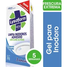Lysoform Limpia Inodoros Adhesivo Frescura 3u Pack X 3