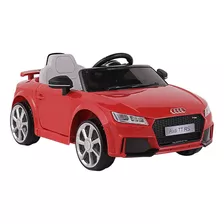 Carro Elétrico Infantil 12v Audi Tt Rs Com Controle Bel Cor Vermelho