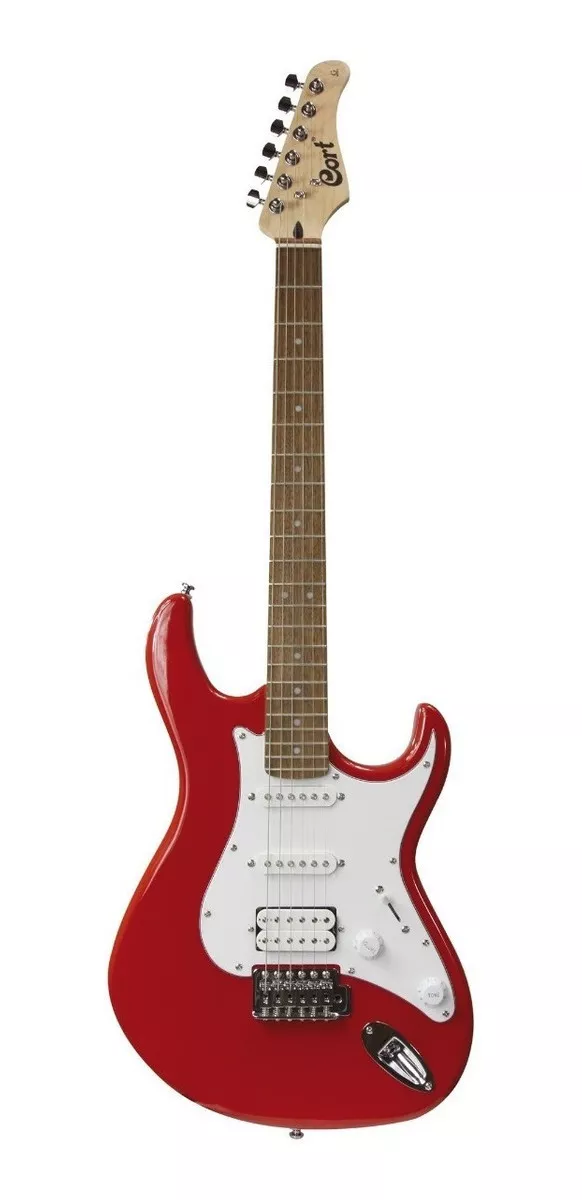 Guitarra Eléctrica Cort G Series G110 Double-cutaway De Álamo Scarlet Red Con Diapasón De Palo De Rosa