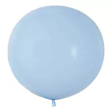 Globo Látex Gigante Azul Pastel 36 Pulgadas