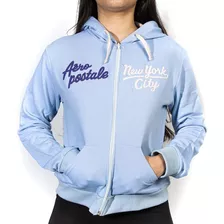 Campera Aeropostale Capucha Nyc Palace Hood Mujer Aero