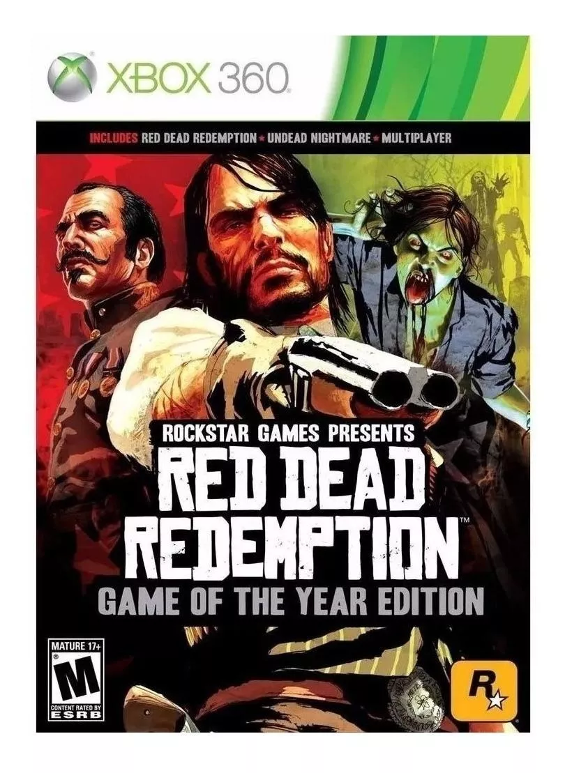 Red Dead Redemption Game Of The Year Edition Rockstar Games Xbox 360  Físico