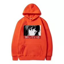 Japón Anime Aesthetic Male Hoodel Sudadera Sudadera Escuela