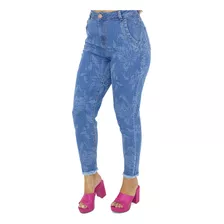 Calça Jeans Baggy Efeito Macnetado Feminina Sol Jeans