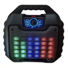 Radio Parlante Portatil Anti Golpe Bluetooth Karaoke Fiesta 