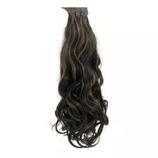 Cabelo Humano Morena Iluminada P/mega-hair 55cm/50 Grs