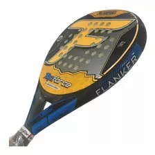 Paleta Padel Top Force Flanker Abrassive Carbon Tubo + Grip