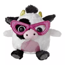 Vaca De Peluche Ultra Suave Gumdrops Con Gafas Marca Aurora