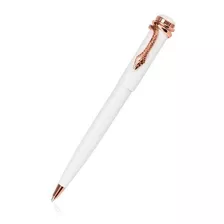 Pluma De Serpiente Blanco Lapicera De Lujo Para Regalar 