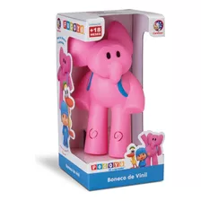 Boneco Pocoyo Elefante Rosa Elly Cardoso Toys