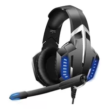 Audifono Gamer K18 Negro Azul