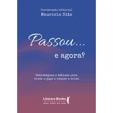 Passou... E Agora?: Estratégias E Táticas Para Virar O Jogo E Vencer A Crise, De Sita, Maurício. Editora Literare Books International Ltda, Capa Mole Em Português, 2021