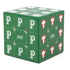 Cubo Mágico Profissional 3x3x3 Palmeiras Escudos 01 Original