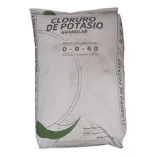 De Potasio Granulado Kcl 25kg Bulto Sqm