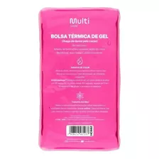 Bolsa Termica Gel Não Toxico Reutilizavel Multilaser Saude M Cor Rosa
