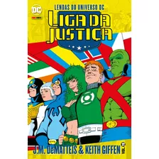 Liga Da Justica Vol. 19: Lendas Do Universo Dc, De Dematteis, J.m.. Editora Panini Brasil Ltda, Capa Mole Em Português, 2022