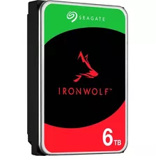 Disco Duro Seagate Ironwolf St6000vn006 6tb 3.5puLG Sata3