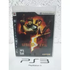 Jogo Resident Evil 5 Ps3 Mídia Fisica Completo R$49,90