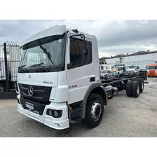 Mb Atego 2426 2014 Truck 6x2 Único Dono Financia Até 100%