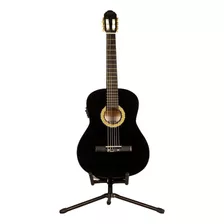 Campero Guitarra Classica Electroacustica P/cherub C/negro