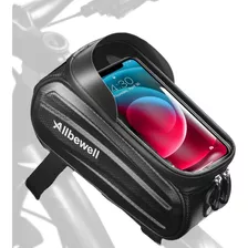 Pantalla Táctil Impermeable Bolsa De Bicicleta Herramienta Color Negro