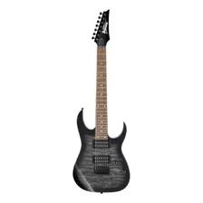 Guitarra Elétrica Ibanez Rg Gio Grg7221 De Bordo/choupo Transparent Black Sunburst Com Diapasão De Amaranto