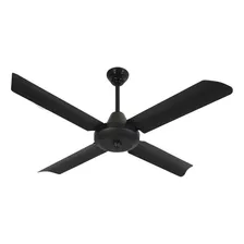 Ventilador Techo Severbon Vta420n Negro Maitess Cantidad De Aspas 4 Diámetro 120 Cm Material De Las Aspas Metal