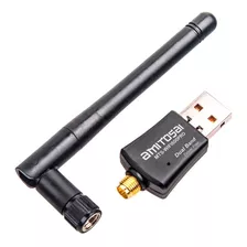 Adaptador Receptor Placa Usb Wifi 600mbps Antena Externa Dual Band 2.4 Y 5ghz Driver Free Mts-wifi600pro Amitosai