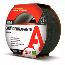 Fita Antiderrapante Preta Para Pisos 860s 50mx0,5m Adere