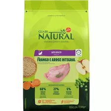 Ração Guabi Natural Gato Adulto Frango E Arroz 7,5kg