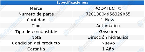 Tensor Accesorios Saturn Sky L4 2.4l 07-10 Rodatech Foto 5