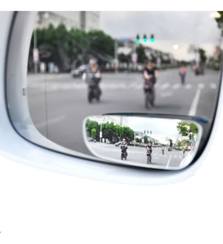 Espejo Retrovisor Convexo 360 Punto Ciego X Par Para Carro Foto 2