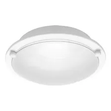 Plafon London Branco P/ 2 Lâmpadas 30x10 Cm Radial 110v/220v