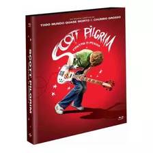 Blu-ray Scott Pilgrim Contra O Mundo - Edição Br Com Luva