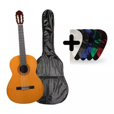 Guitarra Yamaha C40+ Funda + Puas Vmusic