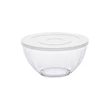 Bowl Redondo 3,6l Canelatta Cristal Ref 1120