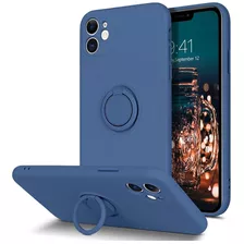 Funda Protectora Bentoben Para iPhone 11 (azul Oscuro)