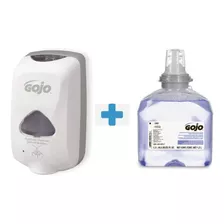 Despachador De Jabón En Espuma Automático Gojo Tfx 1200ml Color Blanco