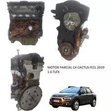 Motor Parcial C4 Cactus 2019 1.6 Aut 120cv 4cc 16v Flex