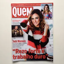 Revista Quem Tatá Werneck Maria Clara Gueiros Laila A867