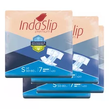 Indaslip S7 Funda De 4 Paquetes X 20 Unids Pañal Adulto 